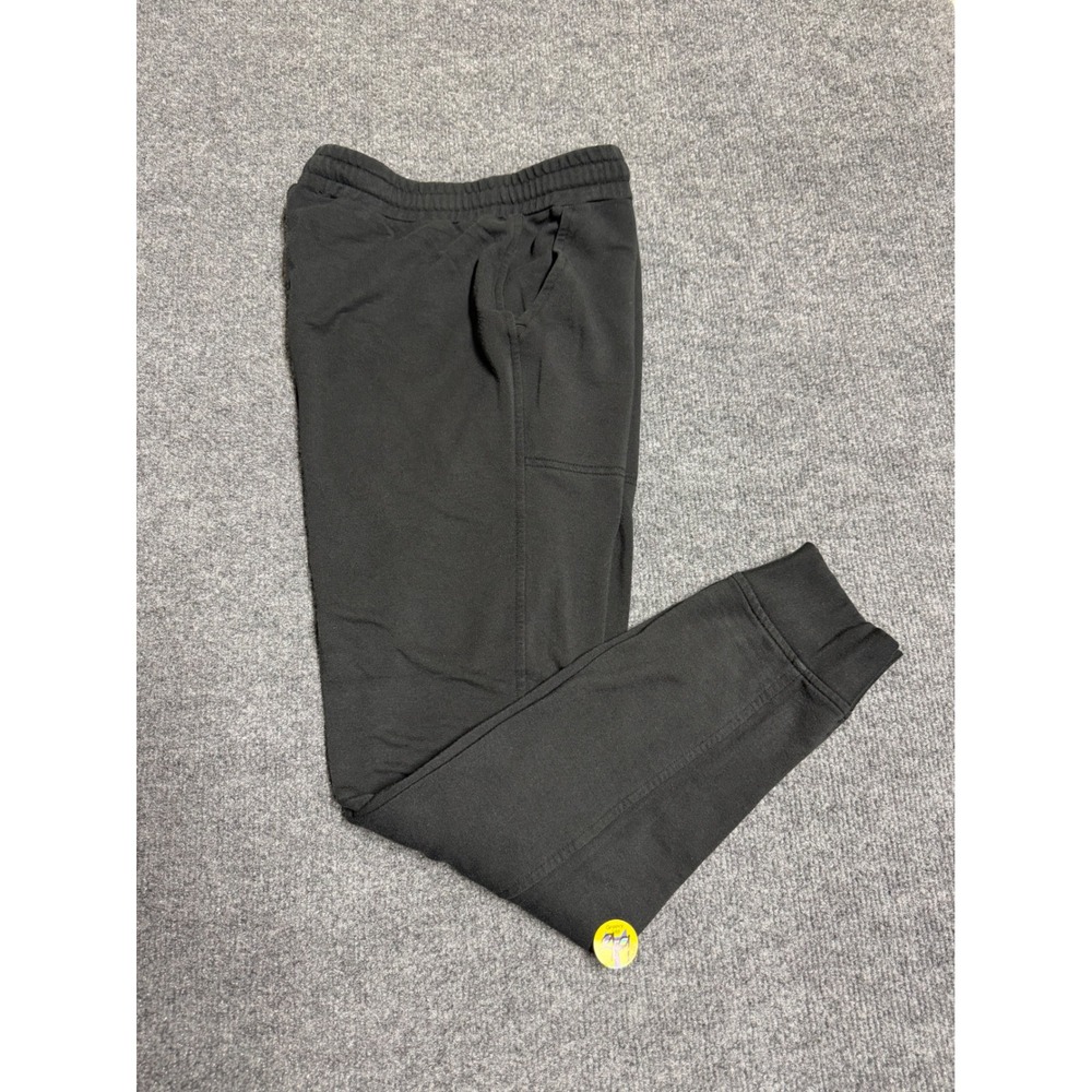 Quince women's Black Jogger Pants Size XS Drawstring Elastic Waist Tapered Leg